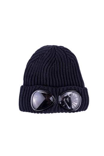 C.P. COMPANY EXTRAFINE MERINO WOOL GOGGLE BEANIE