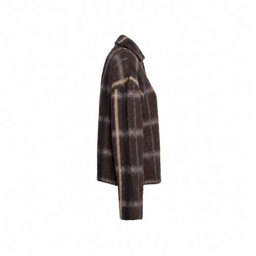 ROBERTO COLLINA OVERSHIRT JACQUARD CHECK
