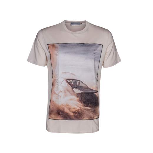 BASTILLE T-SHIRT STAMPA SETA