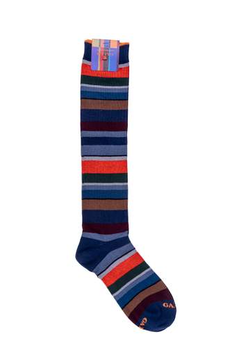 GALLO CALZA LUNGA RIGHE MULTICOLOR 103413