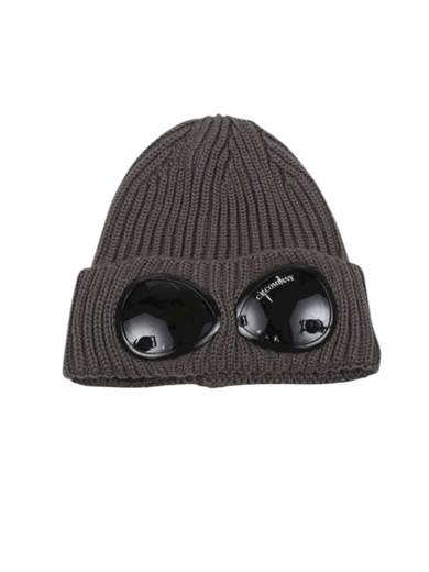 C.P. COMPANY EXTRAFINE MERINO WOOL GOGGLE BEANIE