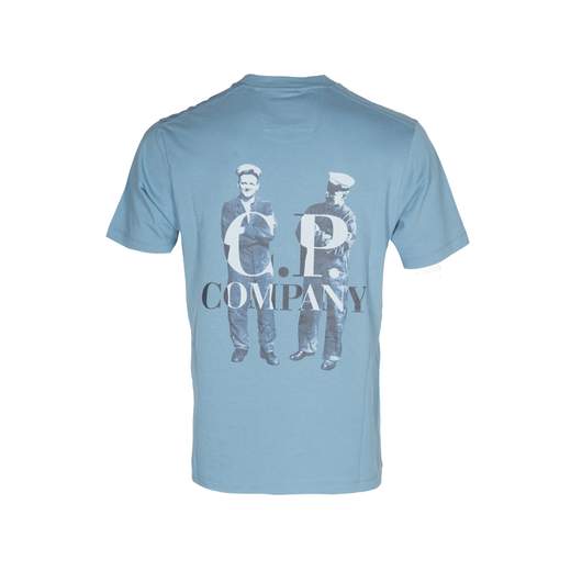 C.P. COMPANY T-SHIRT SHORT SLEEVE IN JERSEY 30/1