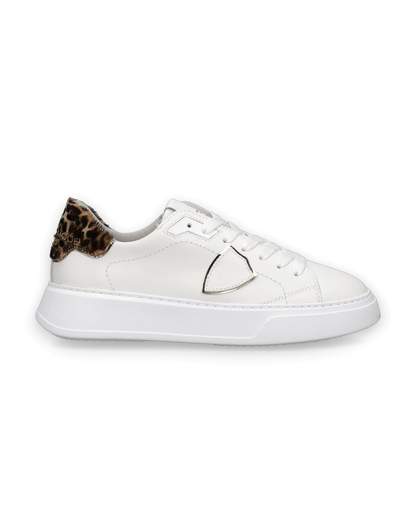 PHILIPPE MODEL SNEAKERS TEMPLE LOW ANIMALIER LEO