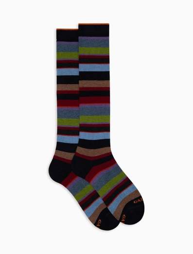 GALLO CALZA LUNGA RIGHE MULTICOLOR 103413