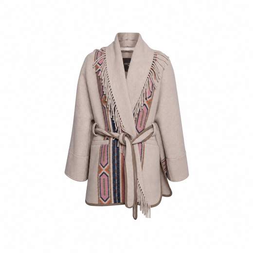 BAZAR DELUXE CAPPOTTO CORTO FRANGE