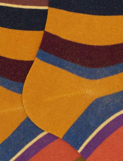 GALLO CALZA LUNGA RIGHE MULTICOLOR 103413
