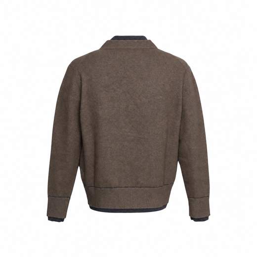 PAOLO PECORA CARDIGAN BICOLOR