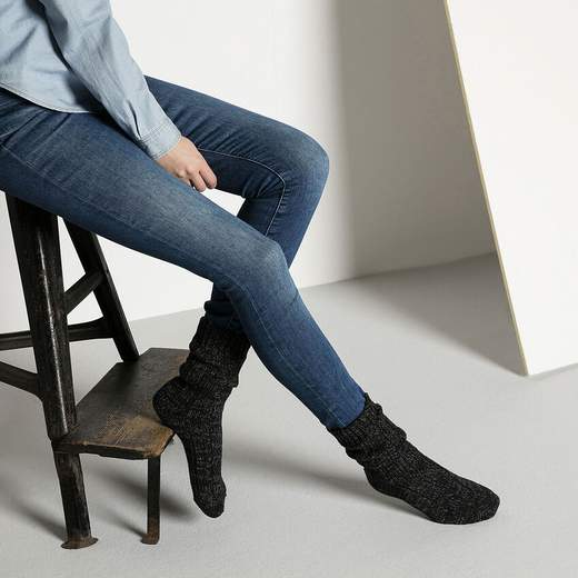 BIRKENSTOCK CALZA GROSSA IN COTONE