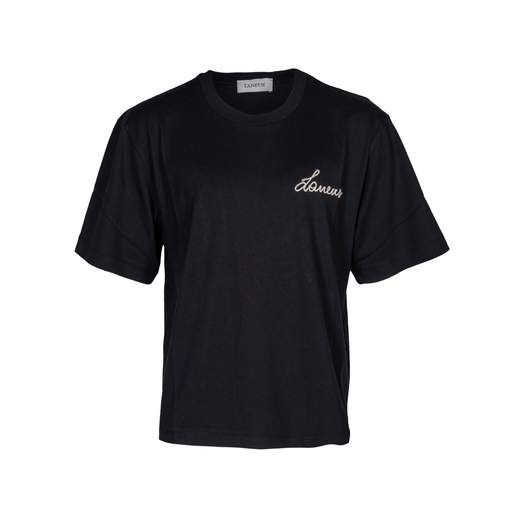 LANEUS T-SHIRT GIROCOLLO RICAMO