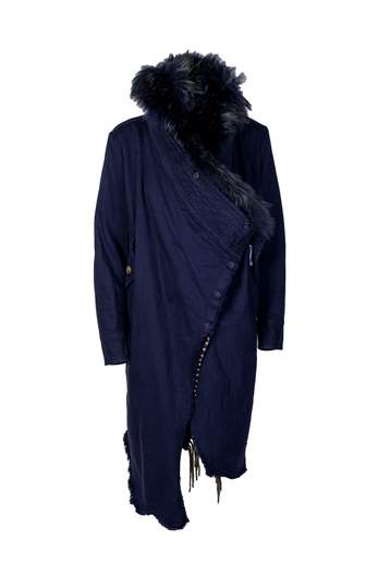 BAZAR DELUXE PARKA IN COTONE CON GILET NAVAJO STACCABILE