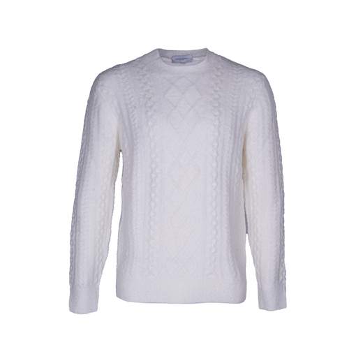 PAOLO PECORA MAGLIA GIROCOLLO TRECCE