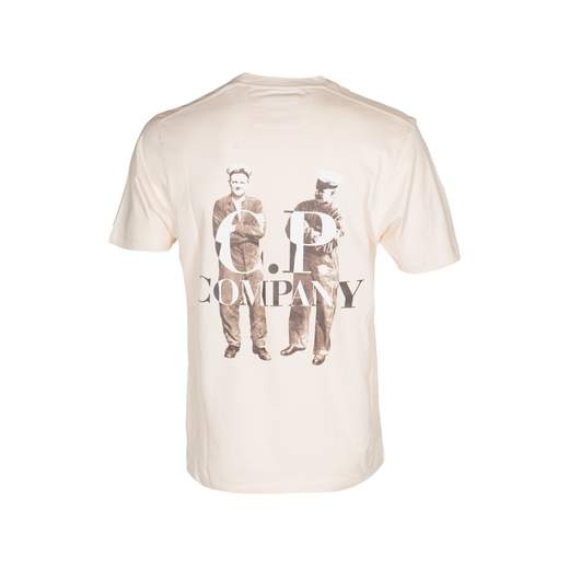 C.P. COMPANY T-SHIRT SHORT SLEEVE IN JERSEY 30/1