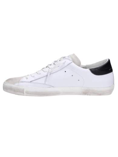PHILIPPE MODEL SNEAKERS PRSX LOW MAN BASIC BLANC NOIR