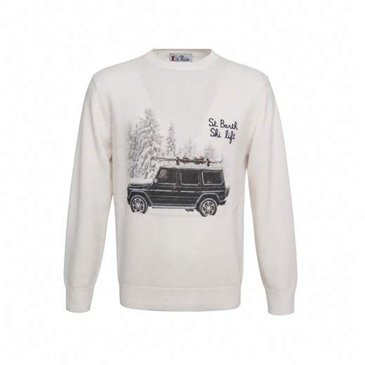 MC2 SAINT BARTH MAGLIONE HERON PRINT
