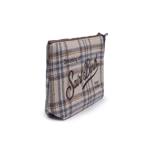 MC2 SAINT BARTH POCHETTE ALINE TARTAN