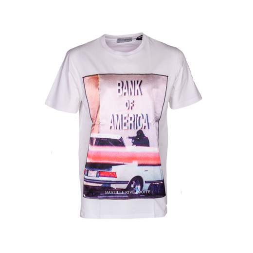 BASTILLE T-SHIRT STAMPA SETA