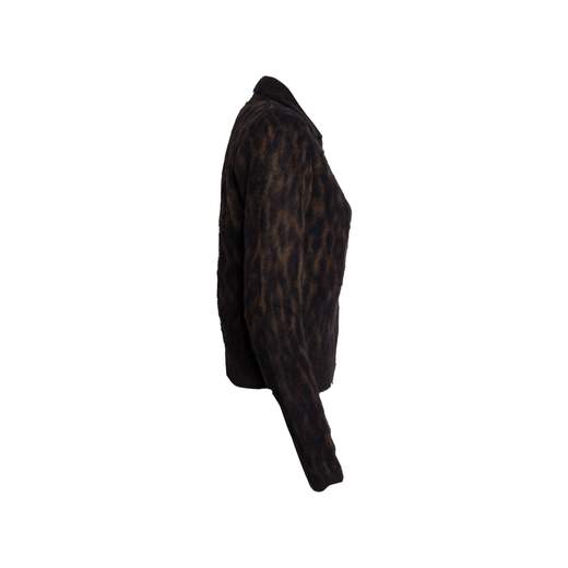 ROBERTO COLLINA POLO JAQUARD ANIMALIER M/L