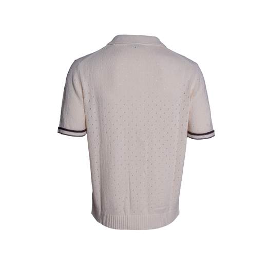 KANGRA CAMICIA IN MAGLIA TRAFORATA M/C
