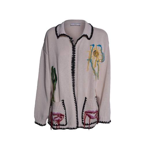 AKEP CARDIGAN RICAMI JAQURD