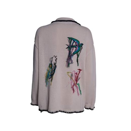 AKEP CARDIGAN RICAMI JAQURD