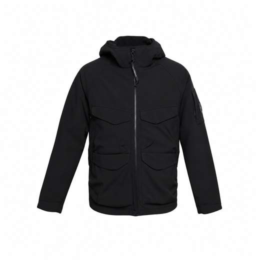 C.P. COMPANY HOODED JACKET LENS SHELL-R PADDED