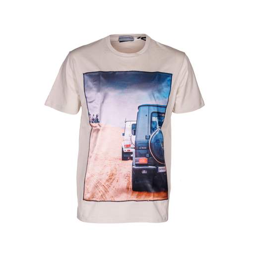 BASTILLE T-SHIRT STAMPA SETA