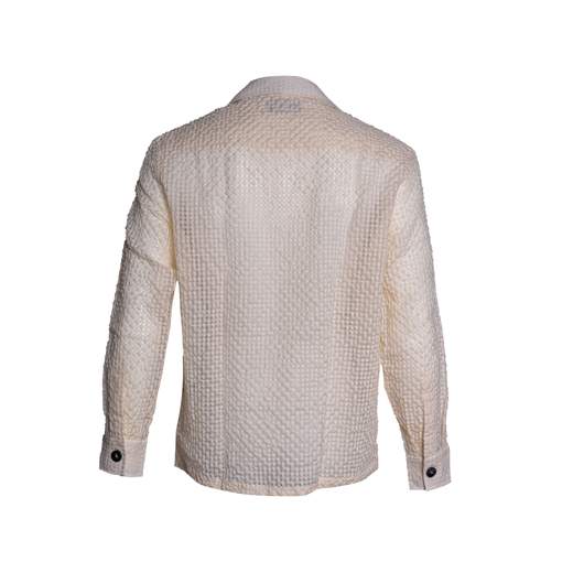 GABRIELE PASINI CAMICIA DOPPIA TASCA TRAFORATA