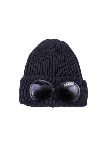 C.P. COMPANY EXTRAFINE MERINO WOOL GOGGLE BEANIE