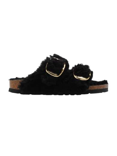BIRKENSTOCK ARIZONA BIG BUCKLE SHEARLING TEDDY