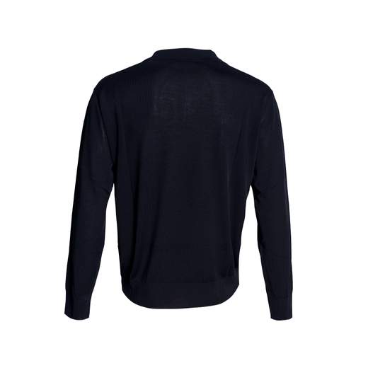 ROBERTO COLLINA POLO M/L IN FILO