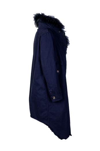 BAZAR DELUXE PARKA IN COTONE CON GILET NAVAJO STACCABILE