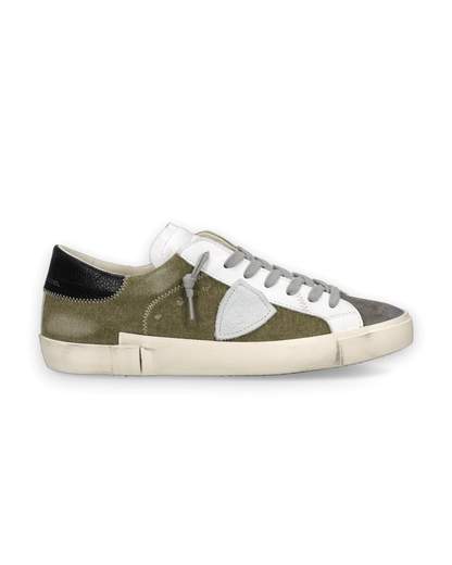 PHILIPPE MODEL SNEAKERS PRSX LOW MAN CANVAS