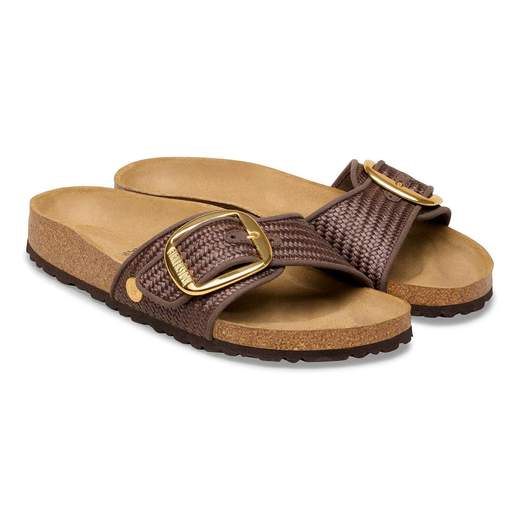 BIRKENSTOCK MADRID BIG BUCKLE RAFFIA