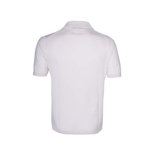 IRISH CRONE POLO IN FILO COLLETTO OPERATO