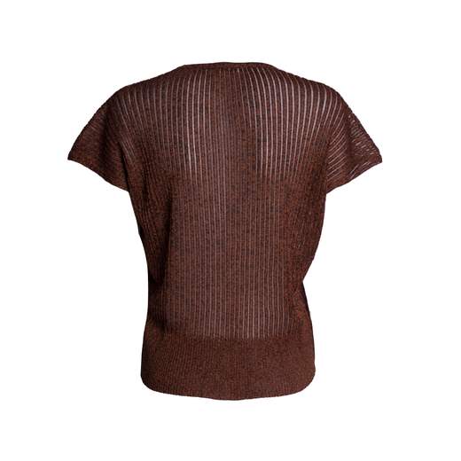ROBERTO COLLINA CARDIGAN LAME' M/C