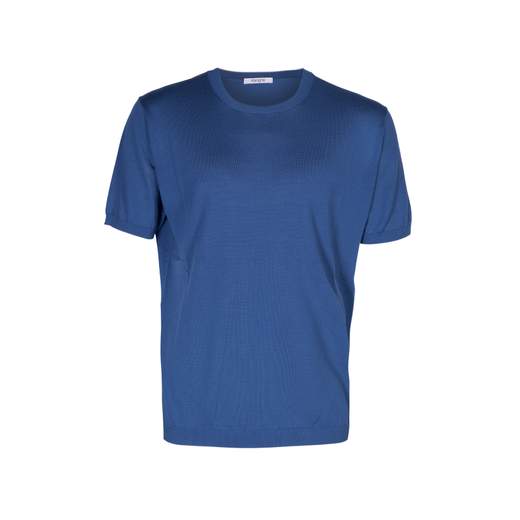 KANGRA MAGLIA GIROCOLLO SETA E COTONE