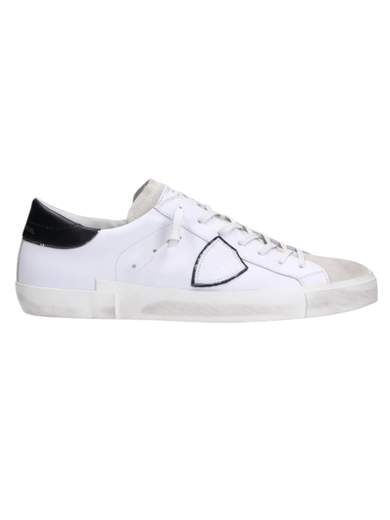 PHILIPPE MODEL SNEAKERS PRSX LOW MAN BASIC BLANC NOIR