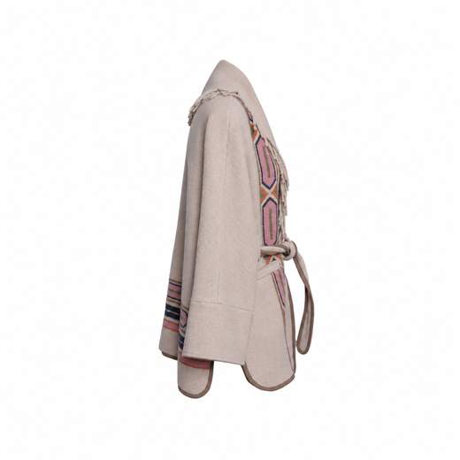 BAZAR DELUXE CAPPOTTO CORTO FRANGE