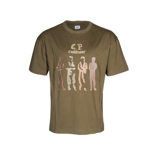 C.P. COMPANY T-SHIRT CON LOGO BRITISH SAILOR