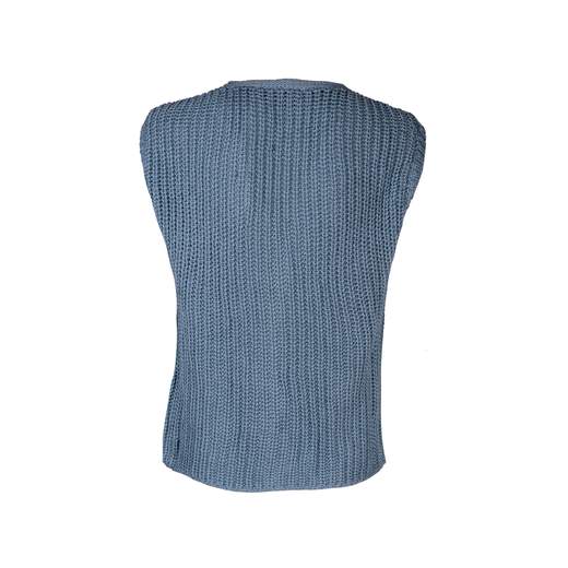 JUCCA GILET IN MAGLIA INGLESE
