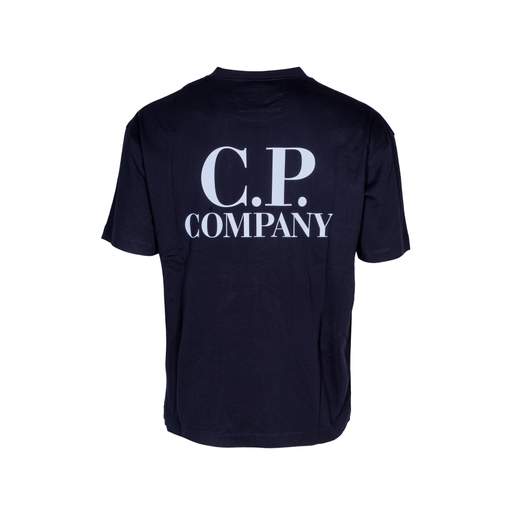 C.P. COMPANY T-SHIRT LOGO FRONTE E RETRO