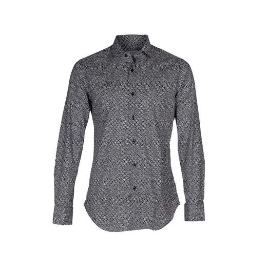 XACUS CAMICIA MICRO FANTASIA GEOMETRICA TAILOR FIT