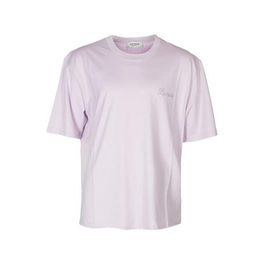 LANEUS T-SHIRT CON RICAMO GIROCOLLO