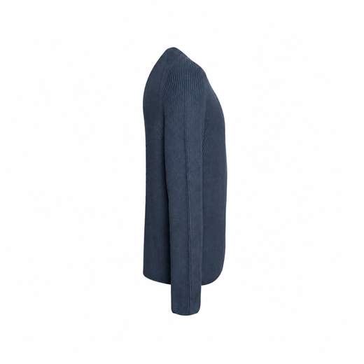 C.P. COMPANY FULL RIB COTTON LENS CREWNECK SWEATER
