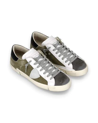 PHILIPPE MODEL SNEAKERS PRSX LOW MAN CANVAS