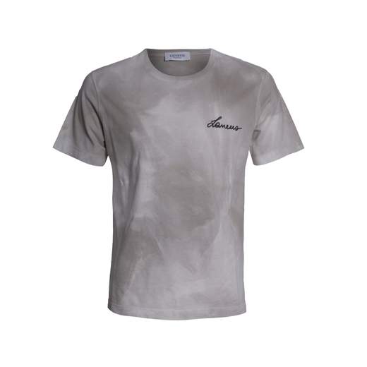 LANEUS T-SHIRT LOGO EFFETTO FIAMMATO