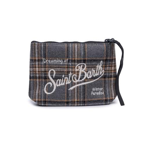 MC2 SAINT BARTH POCHETTE ALINE TARTAN