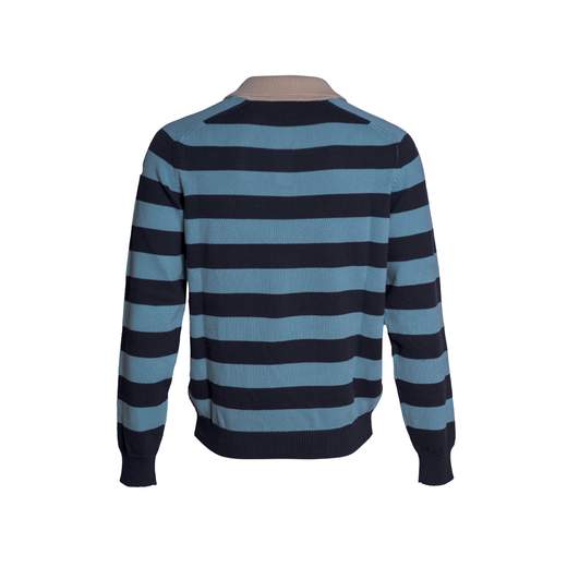 ROBERTO COLLINA POLO RIGA BICOLOR M/L