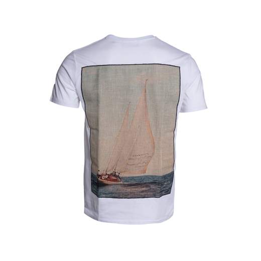 BASTILLE T-SHIRT FOULARD LINO