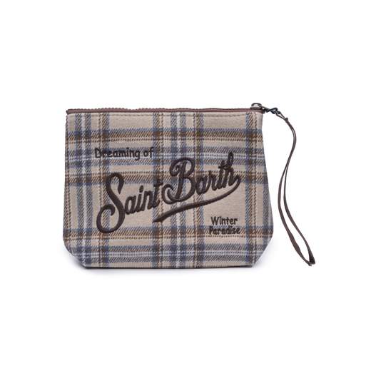 MC2 SAINT BARTH POCHETTE ALINE TARTAN